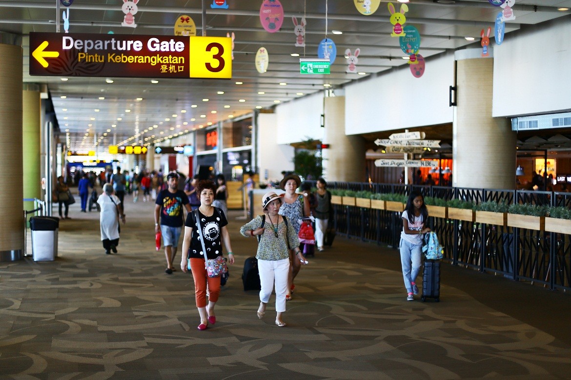 Wisatawan asal China di bandara internasional I Gusti Ngurah Rai | Sumber: I Gusti Ngurah Rai International Airport